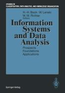 Information Systems and Data Analysis di Gesellschaft F Ur Klassifikation edito da Springer Berlin Heidelberg