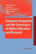 European Integration and the Governance of Higher Education and Research edito da Springer Netherlands