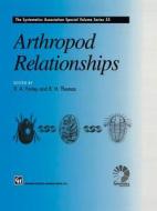 Arthropod Relationships edito da Springer Netherlands