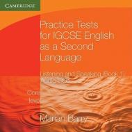 Practice Tests For Igcse English As A Second Language: Listening And Speaking, Core Level Book 1 Audio Cds (2) di Marian Barry edito da Cambridge University Press