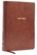 KJV, Foundation Study Bible, Large Print, Leathersoft, Brown, Red Letter, Comfort Print di Thomas Nelson edito da Thomas Nelson Publishers
