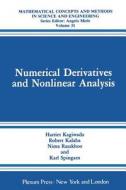 Numerical Derivatives and Nonlinear Analysis di Harriet Kagiwada, Robert Kalaba, Nima Rasakhoo, Karl Spingarn edito da Springer US