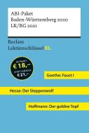 Lektüreschlüssel XL. ABI-Paket Baden-Württemberg 2020. LK/BG 2021 di Mario Leis, Martin Neubauer, Georg Patzer edito da Reclam Philipp Jun.