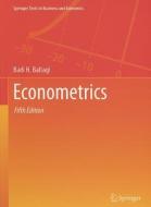 Econometrics di Badi H. Baltagi edito da Springer Berlin Heidelberg