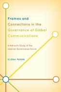 FRAMES & CONNECT GOV GLOBAL COPB di Elena Pavan edito da Rowman and Littlefield