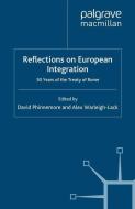 Reflections on European Integration edito da Palgrave Macmillan UK
