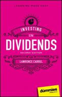 Investing in Dividends for Dummies, Updated Edition di Lawrence Carrel edito da FOR DUMMIES