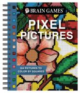 Brain Games - Pixel Pictures: 104 Pictures to Color by Squares di Publications International Ltd, Brain Games edito da PUBN INTL