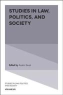 Studies in Law, Politics, and Society edito da EMERALD GROUP PUB