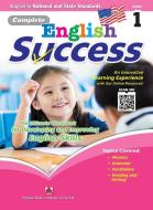 Complete English Success Grade 1 - Learning Workbook for First Grade Students - English Language Activity Childrens Book - Aligned to National and Sta edito da POPULAR BOOK CO