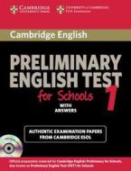 Cambridge Preliminary English Test For Schools 1 Self-study Pack (student\'s Book With Answers With Audio Cds (2)) di Cambridge ESOL edito da Cambridge University Press