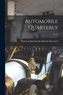 Automobile Quarterly; 26-30 edito da LIGHTNING SOURCE INC