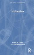 NATIONALISM di KAPLAN edito da TAYLOR & FRANCIS