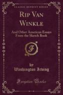 Rip Van Winkle di Washington Irving edito da Forgotten Books