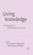 Living Knowledge: The Dynamics of Professional Service Work edito da SPRINGER NATURE