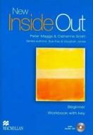 New Inside Out Beginner Workbook Pack With Key New Edition di Pete Maggs, Catherine Smith edito da Macmillan Education