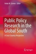 Public Policy Research in the Global South edito da Springer-Verlag GmbH