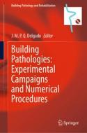 Building Pathologies: Experimental Campaigns and Numerical Procedures edito da Springer International Publishing