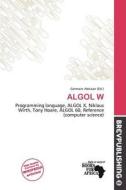 Algol W edito da Brev Publishing