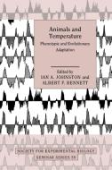 Animals and Temperature edito da Cambridge University Press