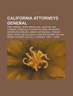 California Attorneys General: Earl Warre di Books Llc edito da Books LLC, Wiki Series