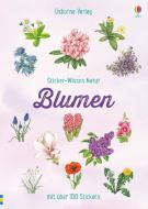 Sticker-Wissen Natur: Blumen di Lisa Miles edito da Usborne Verlag