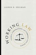 Working Law: Courts, Corporations, and Symbolic Civil Rights di Lauren B. Edelman edito da UNIV OF CHICAGO PR