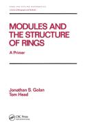 Modules And The Structure Of Rings di Golan edito da Taylor & Francis Ltd