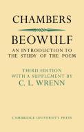 Beowulf di Raymond Wilson Chambers, Chambers R. W. edito da Cambridge University Press