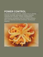 Power Control: Engine Control Unit, Digi di Books Llc edito da Books LLC, Wiki Series
