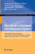 New Trends in Databases and Information Systems edito da Springer-Verlag GmbH