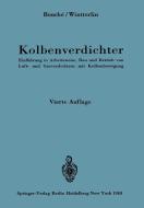 Kolbenverdichter di Charles Bouche, Karl Wintterlin edito da Springer Berlin Heidelberg