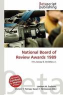 National Board of Review Awards 1989 edito da Betascript Publishing