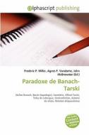 Paradoxe De Banach-tarski edito da Alphascript Publishing