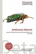 Anthrenus Munroi edito da Betascript Publishing