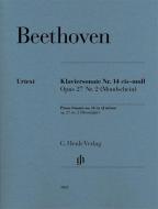 Klaviersonate Nr. 14 cis-moll Opus 27 Nr.2 (Mondschein) di Ludwig van Beethoven edito da Henle, G. Verlag