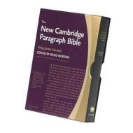 New Cambridge Paragraph Bible, Black Calfskin Leather, Kj595:t Black Calfskin edito da Cambridge University Press