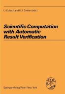 Scientific Computation with Automatic Result Verification edito da Springer Vienna