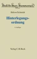 Hinterlegungsordnung di Jürgen Schmidt, Walter Kriege, Arthur Bülow, Friedrich Mecke edito da Beck C. H.