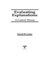 Evaluating Explanations di David B. Leake edito da Taylor & Francis Inc