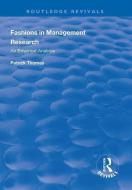 Fashions in Management Research di Patrick Thomas edito da Taylor & Francis Ltd