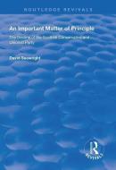 An Important Matter of Principle di David Seawright edito da Taylor & Francis Ltd