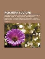 Romanian Culture: Romanian Philosophy, C di Books Llc edito da Books LLC, Wiki Series