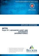 Advanced Audit & Assurance Int Study Tex di BECKER edito da Becker Professional Education