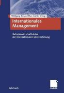 Internationales Management edito da Gabler Verlag