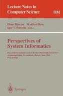 Perspectives of System Informatics edito da Springer Berlin Heidelberg