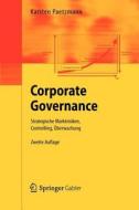 Corporate Governance di Karsten Paetzmann edito da Springer Berlin Heidelberg