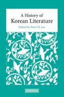A History of Korean Literature edito da Cambridge University Press