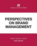 Perspectives On Brand Management edito da Tilde Publishing
