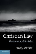 Christian Law di Norman Doe edito da Cambridge University Press